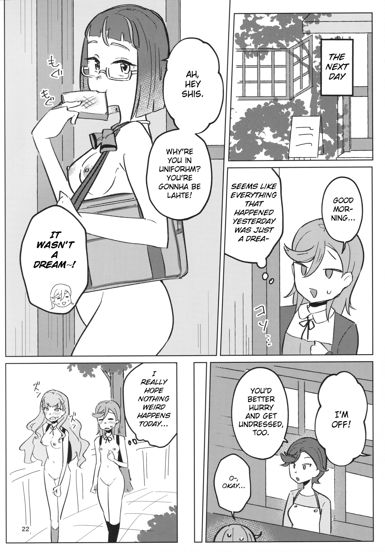 Hentai Manga Comic-Going to School Naked is the Standard-Read-23